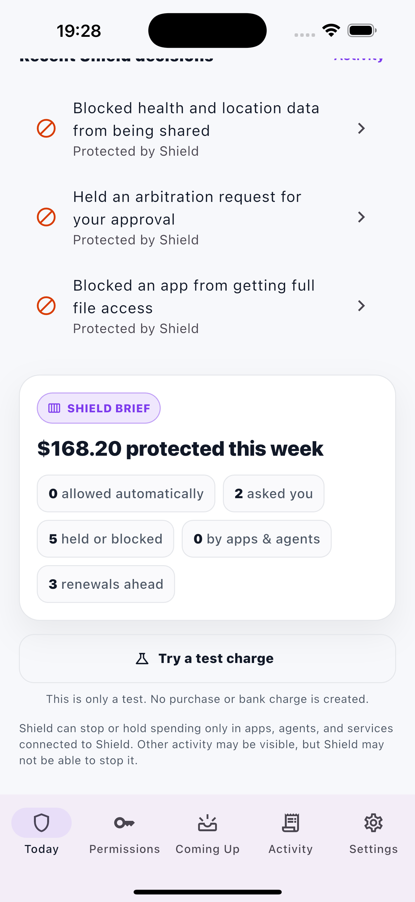 The weekly Shield Brief